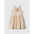 babyGap Print Sleeveless Rosette Dress
