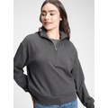 Half-Zip Mockneck Sweatshirt