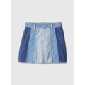 Kids Pieced Denim Skirt