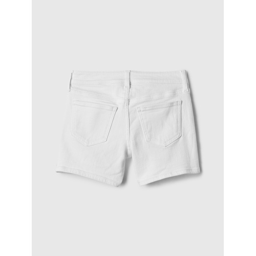 갭 Kids Mid Rise Midi Denim Shorts