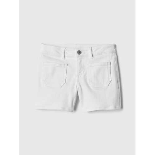 갭 Kids Mid Rise Midi Denim Shorts