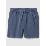 Kids Washed-Fleece Pull-On Shorts