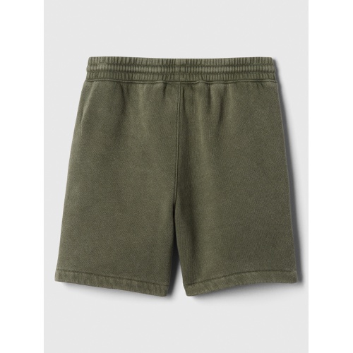 갭 Kids Washed-Fleece Pull-On Shorts