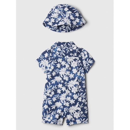 갭 Baby Romper Two-Piece Outfit Set