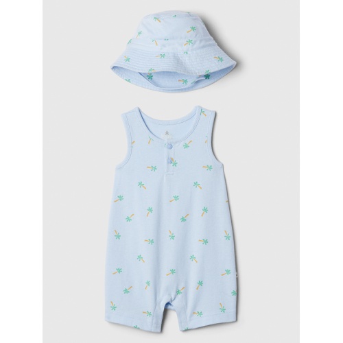 갭 Baby Romper Two-Piece Outfit Set