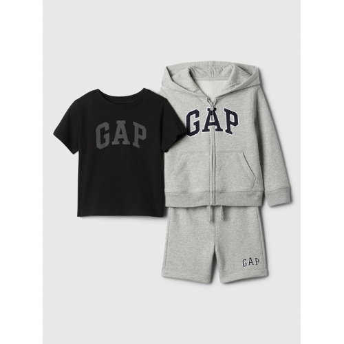 갭 babyGap Logo Three-Piece Outfit Set