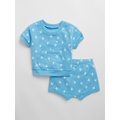 Baby Kanga Two-Piece Outfit Set