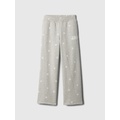 Kids Gap Logo Wide-Leg Sweatpants