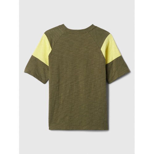 갭 Kids Relaxed Colorblock T-Shirt