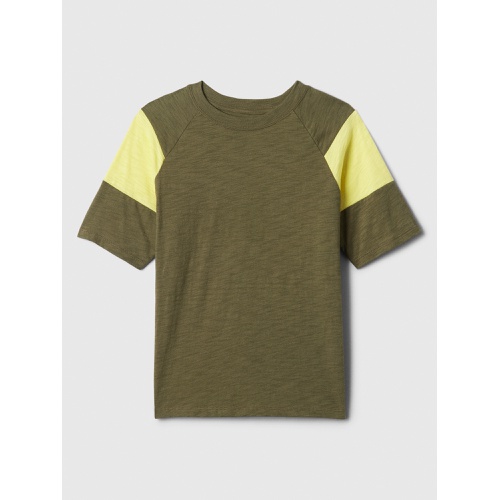 갭 Kids Relaxed Colorblock T-Shirt