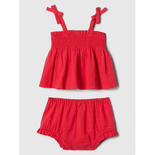 갭 Baby Smocked Two-Piece Outfit Set