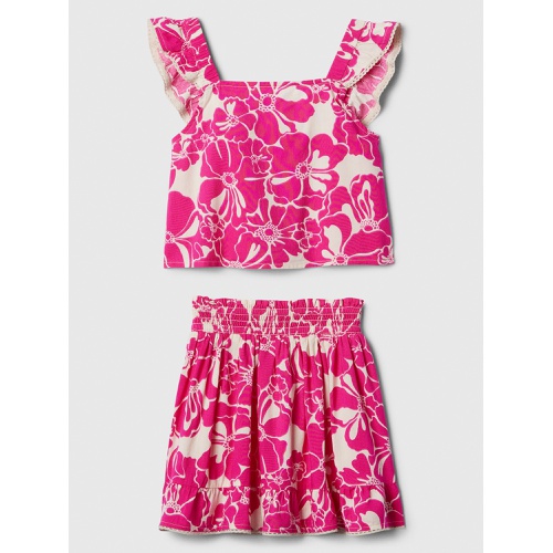 갭 Kids Skirt Two-Piece Outfit Set