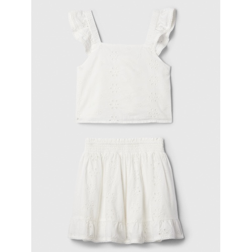 갭 Kids Skirt Two-Piece Outfit Set