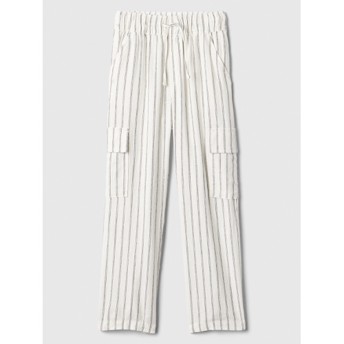 갭 Kids Easy Linen-Blend Cargo Pants