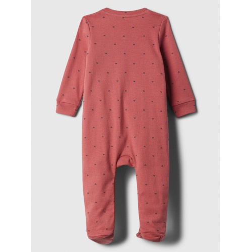 갭 Baby Print Two-Way Zip One-Piece