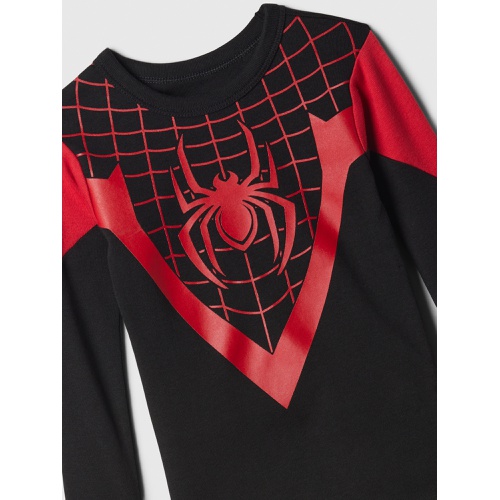 갭 babyGap | Marvel Spider-Man Miles Morales 100% Organic Cotton PJ Set