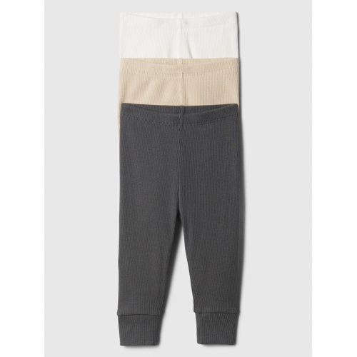 갭 Baby Ribbed Pull-On Pants (3-Pack)