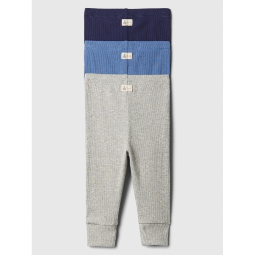 갭 Baby Ribbed Pull-On Pants (3-Pack)