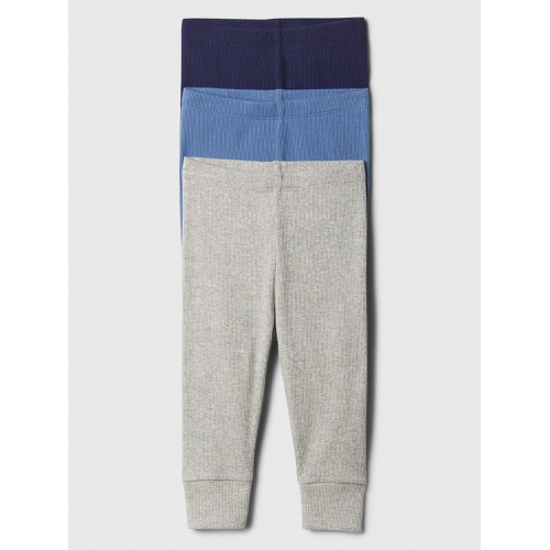 갭 Baby Ribbed Pull-On Pants (3-Pack)