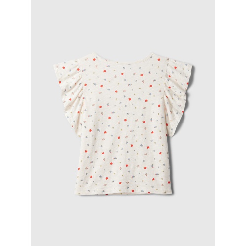 갭 Kids ForeverSoft Flutter Sleeve Top