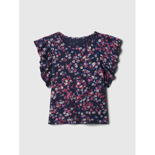 갭 Kids ForeverSoft Flutter Sleeve Top