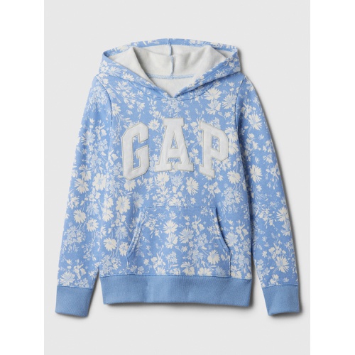 갭 Kids Gap Logo Print Hoodie