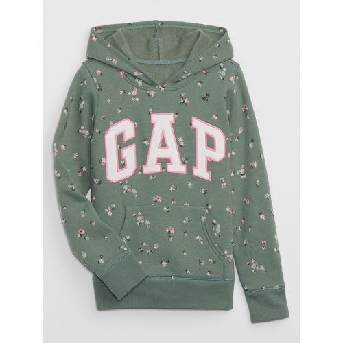 갭 Kids Gap Logo Print Hoodie