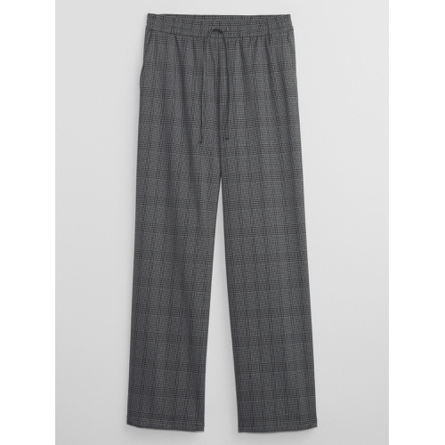 갭 Mid Rise Easy Wide-Leg Twill Pants