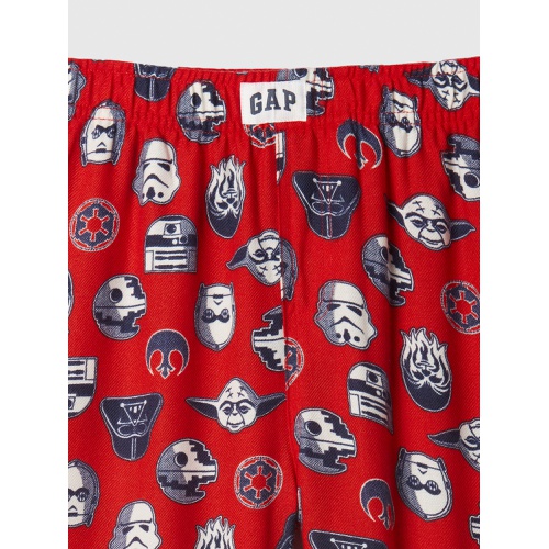 갭 GapKids | Star Wars™ 100% Recycled Flannel PJ Pants