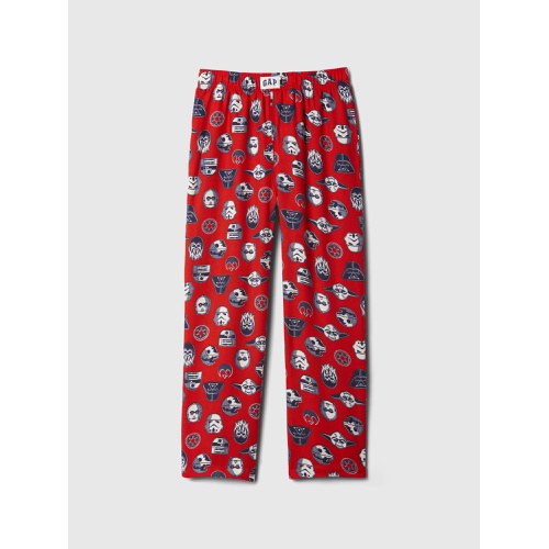 갭 GapKids | Star Wars™ 100% Recycled Flannel PJ Pants