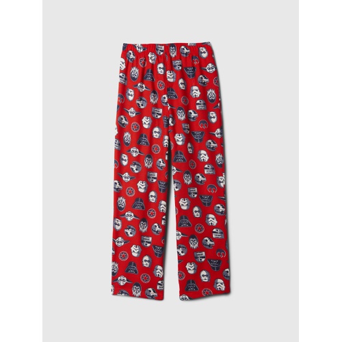 갭 GapKids | Star Wars™ 100% Recycled Flannel PJ Pants