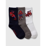 GapKids | Marvel Spider-Man Crew Socks (3-Pack)