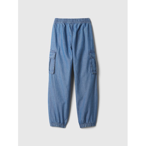 갭 Kids Denim Parachute Cargo Pants