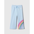 babyGap Logo Wide-Leg Pull-On Pants