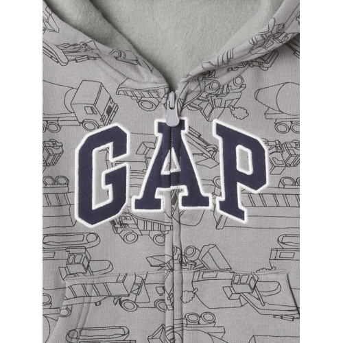 갭 babyGap Relaxed Logo Zip Hoodie