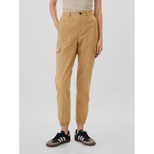 갭 Girlfriend Khaki Cargo Joggers