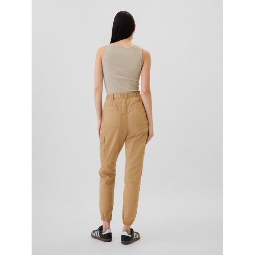 갭 Girlfriend Khaki Cargo Joggers