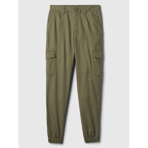 갭 Girlfriend Khaki Cargo Joggers