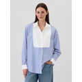 Poplin Pintuck Big Shirt