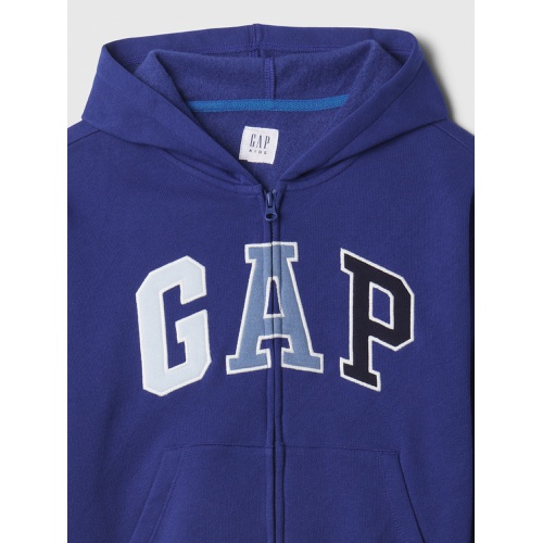 갭 Kids Gap Logo Zip Hoodie