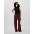 High Rise Easy Wide-Leg Cargo Trousers