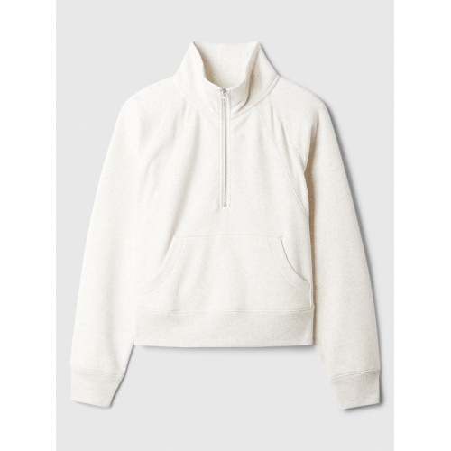 갭 Relaxed Fleece Half-Zip Sweatshirt