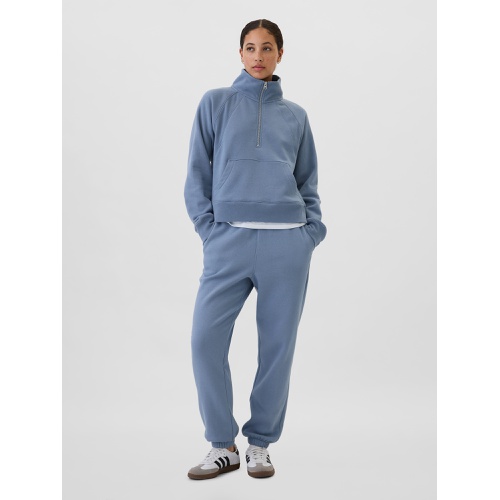 갭 Relaxed Fleece Half-Zip Sweatshirt