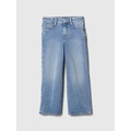 Kids High Rise SuperSoft Wide-Leg Ankle Jeans