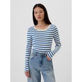 Favorite Stripe Crewneck T-Shirt