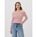 Ribbed Foldover Top