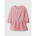 babyGap Twist-Front Sweatshirt Dress