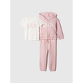 babyGap Logo Three-Piece Outfit Set