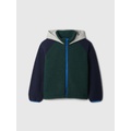 Kids Colorblock Sherpa Jacket