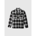 Kids Flannel Shirt Jacket